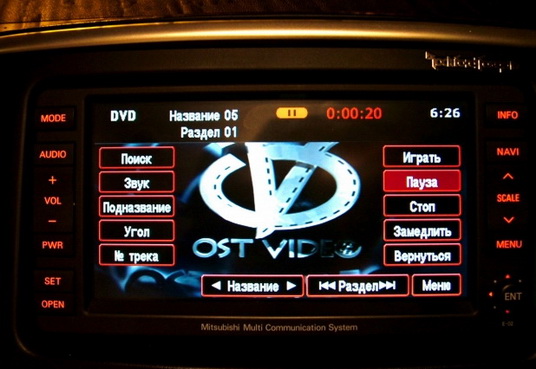 Русификация Mitsubishi Outlander XL, Pajero IV